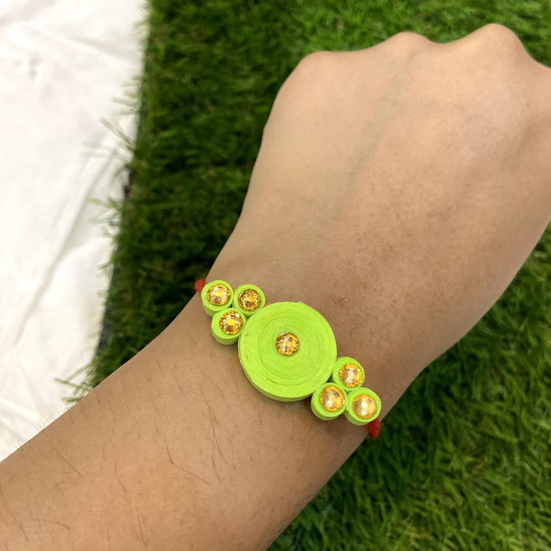 The Fun One paper quilling earrings