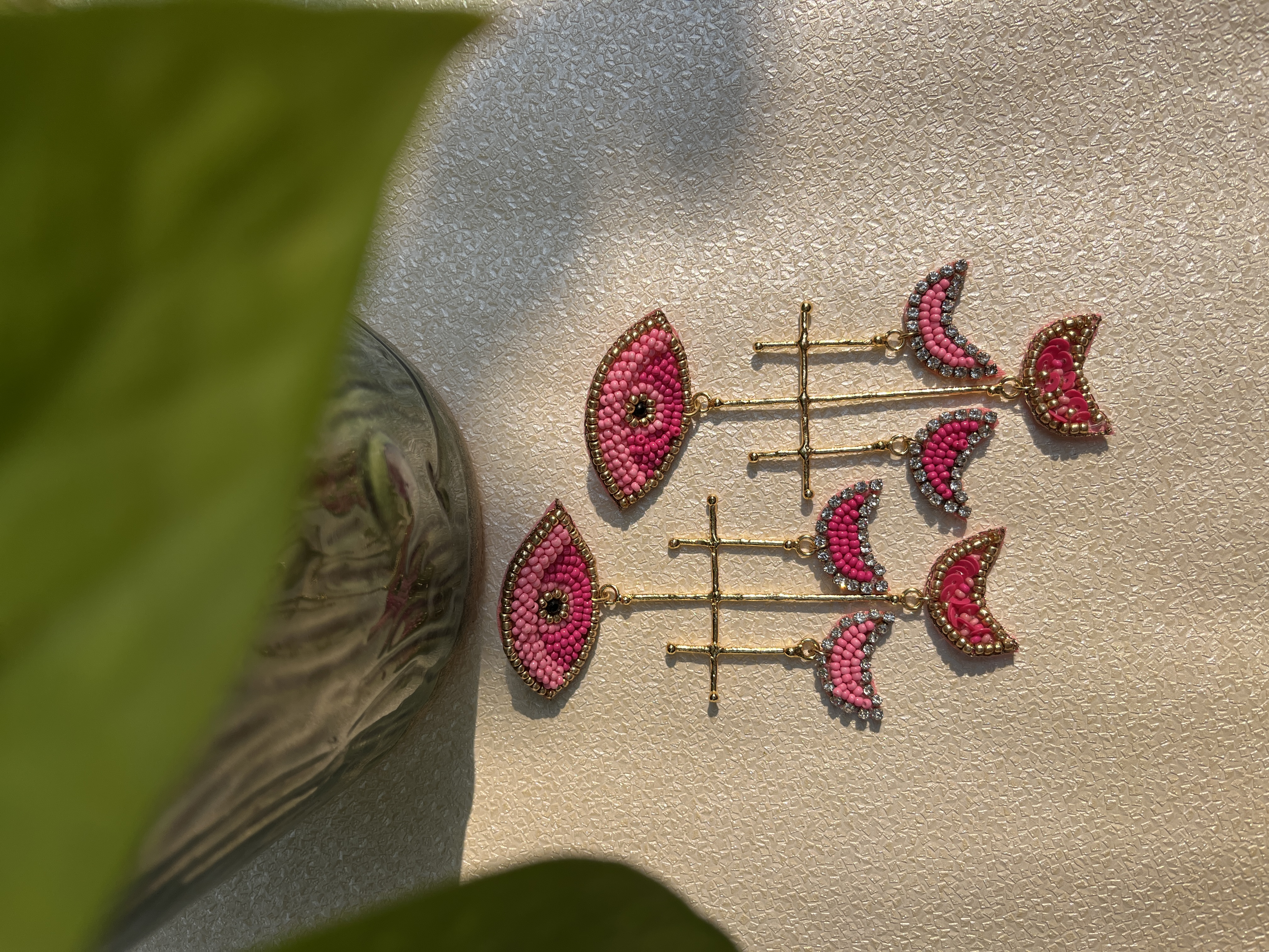 Enchanted Glance Handmade Beaded Earrings