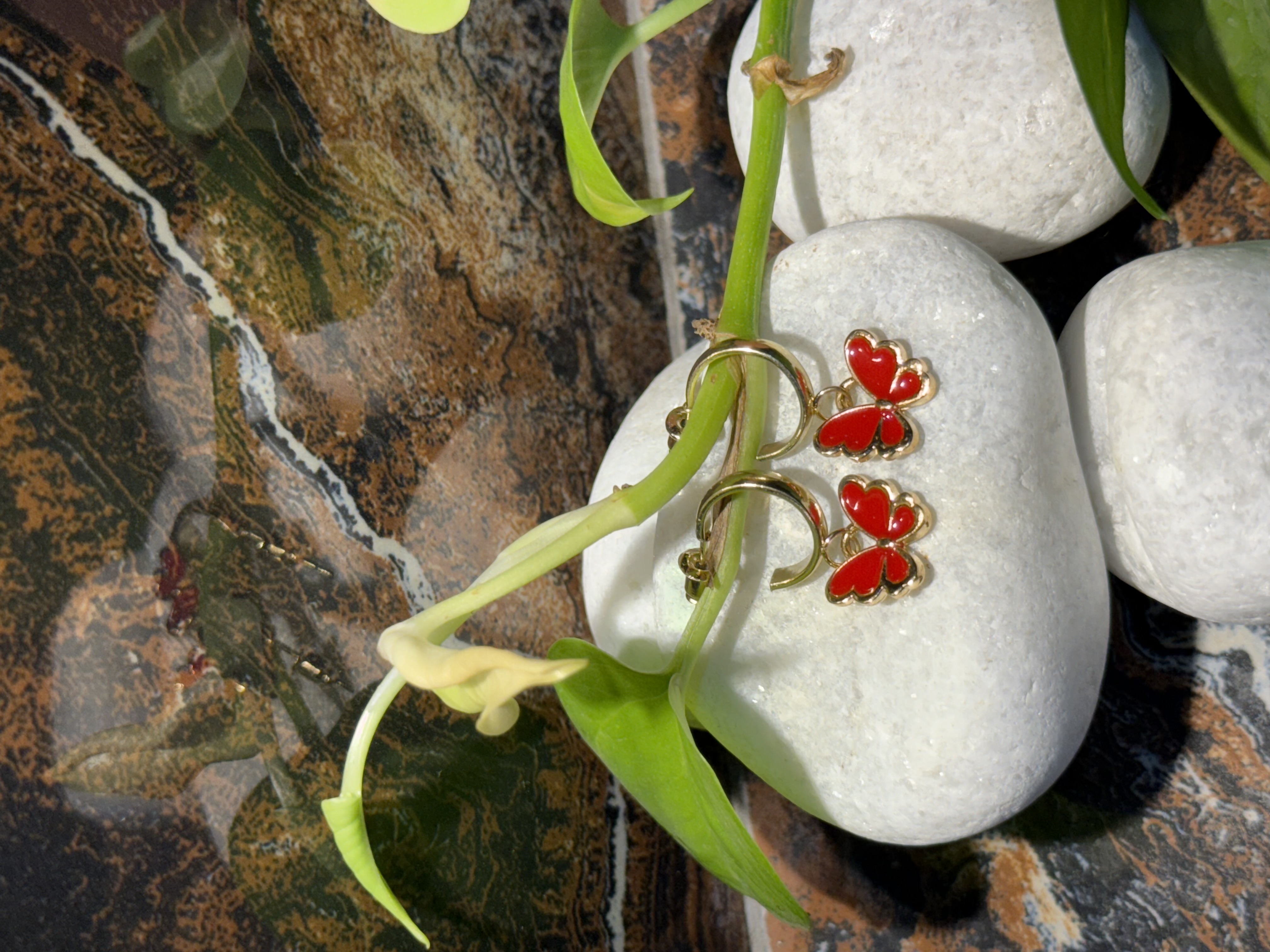 FlutterPop Anti tarnish Hoops