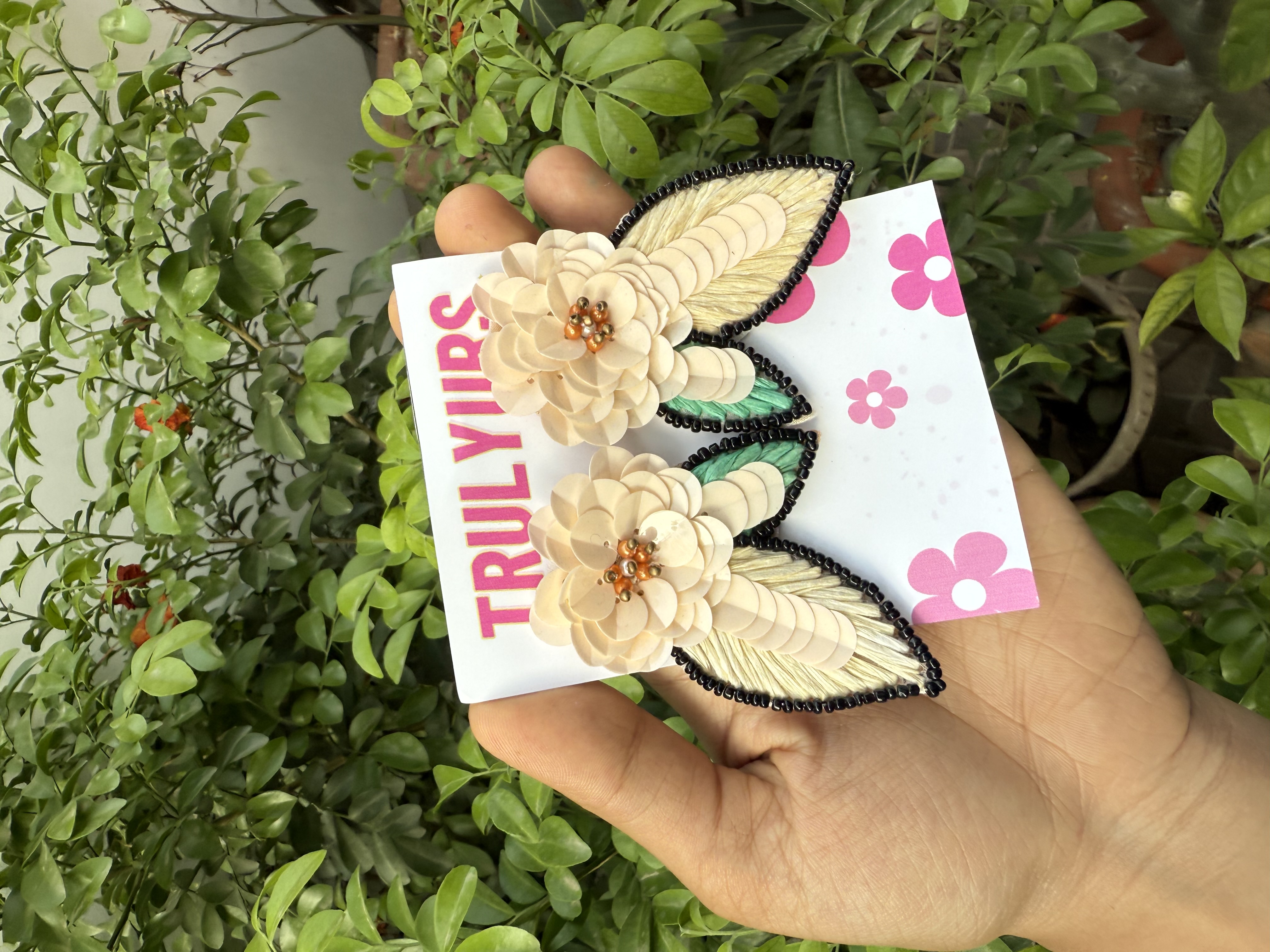 Bloom & Vine Handmade Beaded Earrings