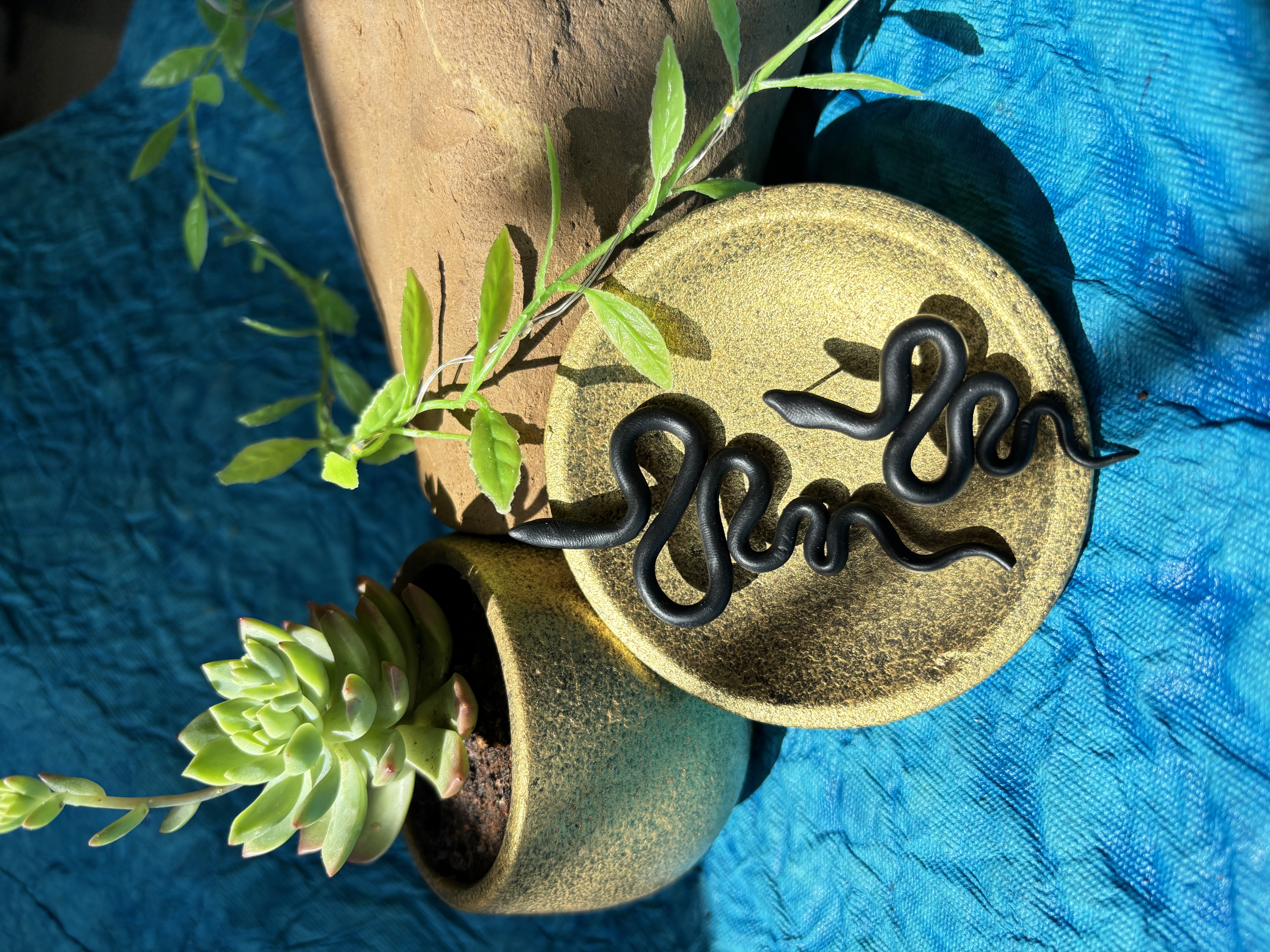 Raven Handmade Polymer Clay Earrings