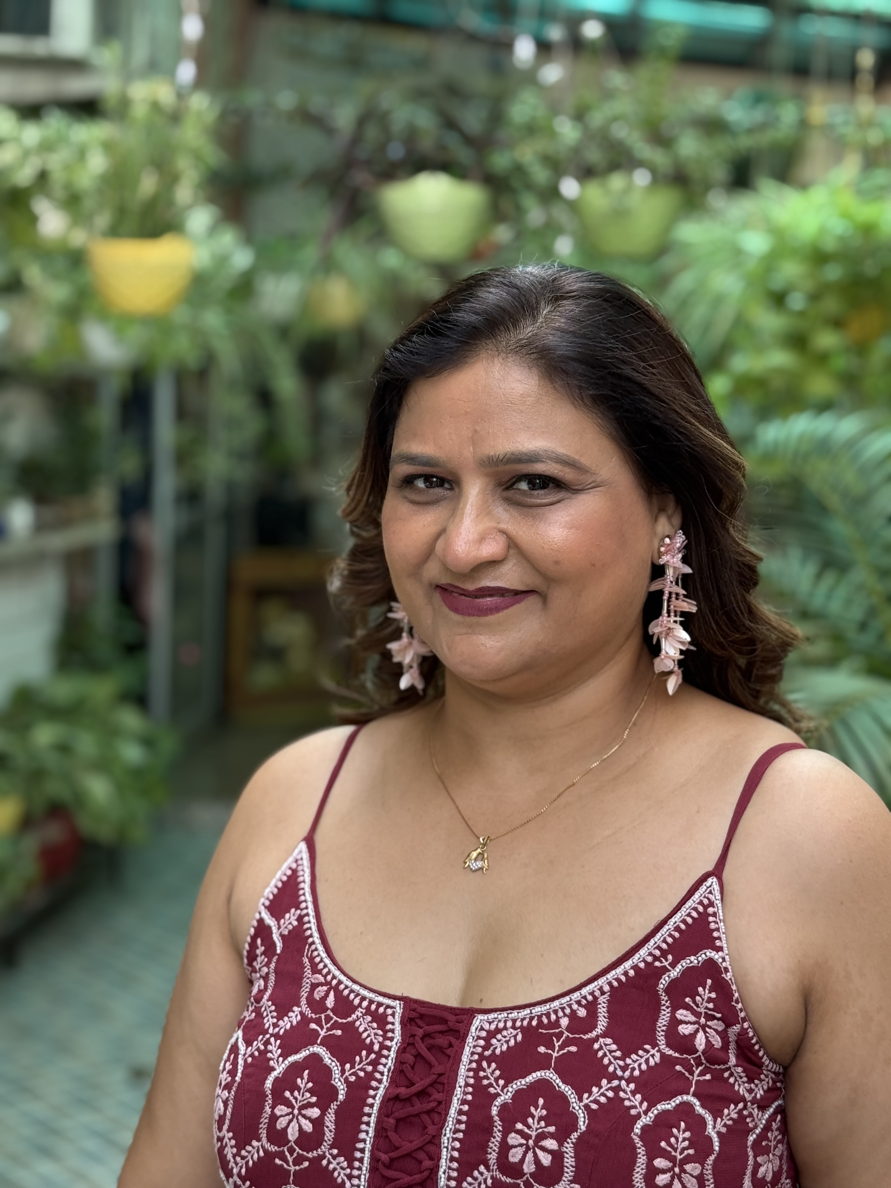 Petal Drop Handmade Beaded Earrings